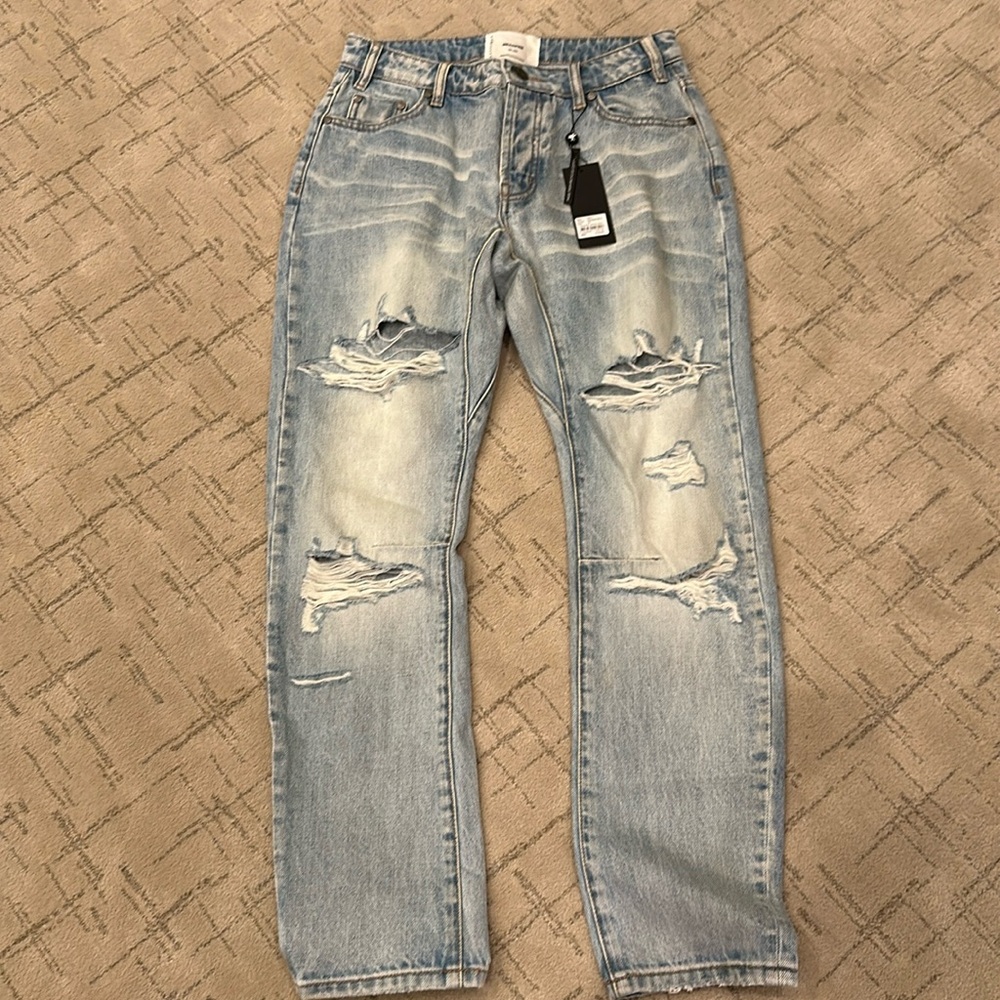 Oneteaspoon trashed saints jeans size 24